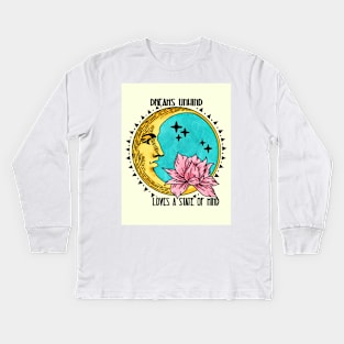 Dreams Unwind Loves a State of Mind Fleetwood Mac Kids Long Sleeve T-Shirt